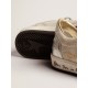 Ball Star in white suede with multicolor inserts