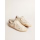 Men's Super-Star in nappa leather with perforated star and suede heel tab