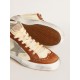 Mid Star LTD with gray leather star and beige cotton flash
