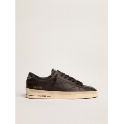 Men's Stardan in total black leather