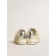 Men's Stardan in nappa leather with silver mirror-effect star and heel tab