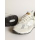Men's Dad-Star in white and gray suede and white leather star