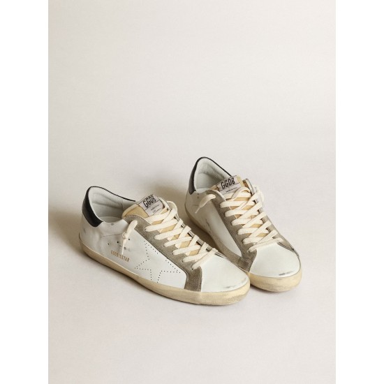 Men's Super-Star with perforated star and blue heel tab
