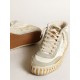Men’s Mid Star with ice-gray suede inserts and white star