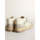 Men’s Mid Star with ice-gray suede inserts and white star