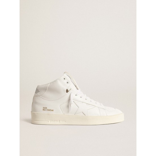 Men’s bio-based Mid-Stardan with white star and heel tab