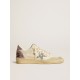 Ball Star with silver glitter star and pink glitter heel tab