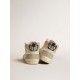 Mid Star LTD with light gray leather star and gray suede inserts