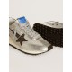 Women’s Marathon with silver ripstop nylon upper and black star