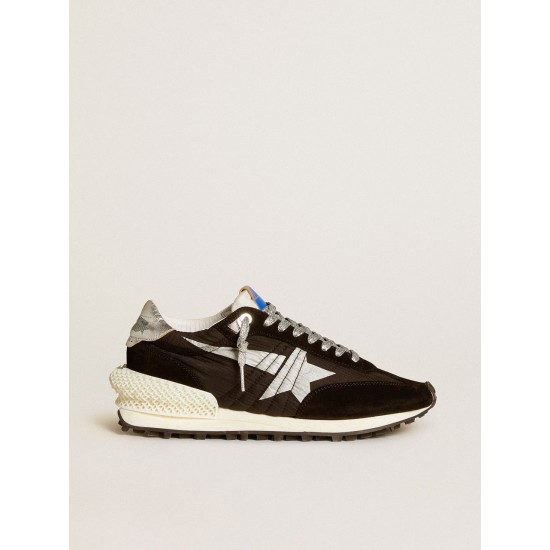 Women’s Marathon with black ripstop nylon upper and silver star