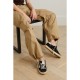 Superstar distressed leather-trimmed suede sneakers