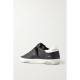 Superstar distressed leather sneakers