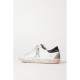 Superstar distressed leather sneakers