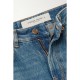 Journey distressed high-rise flared jeans